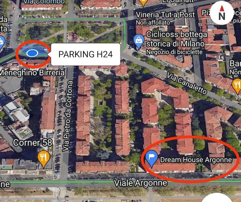 Dream House Argonne "Appartamento Nel Centro Di Milano" Eksteriør billede