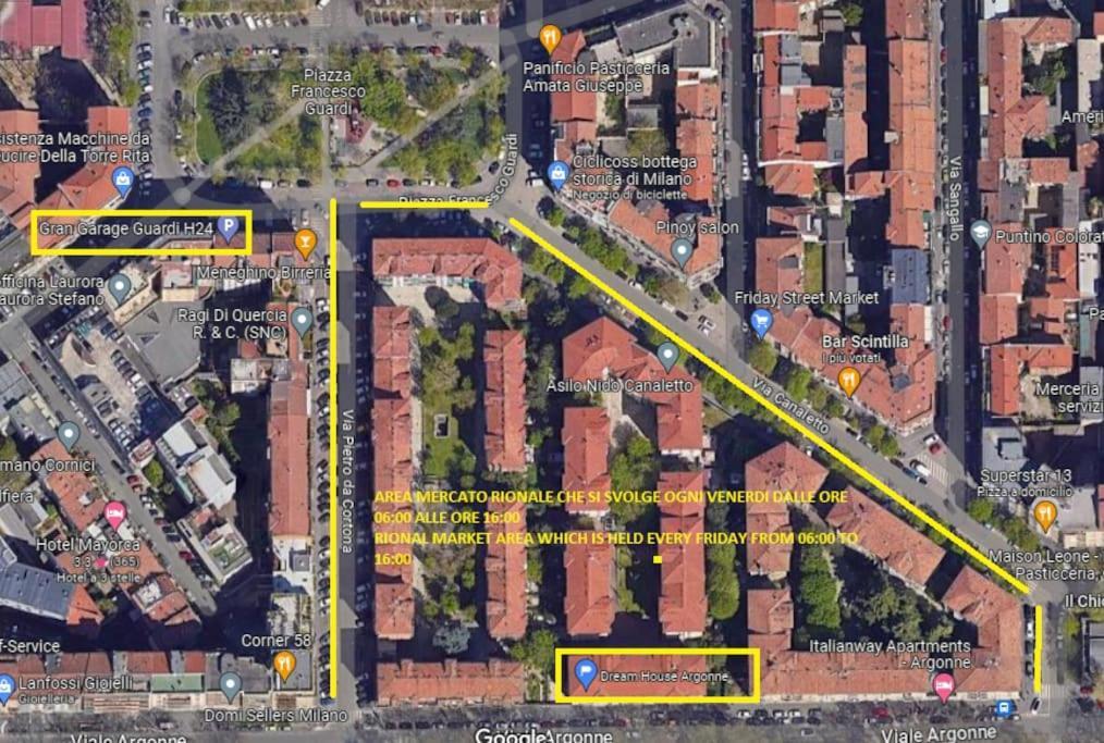Dream House Argonne "Appartamento Nel Centro Di Milano" Eksteriør billede